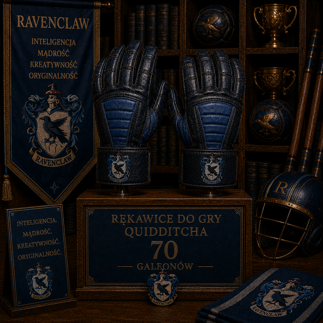 Rękawice do Gry - Ravenclaw